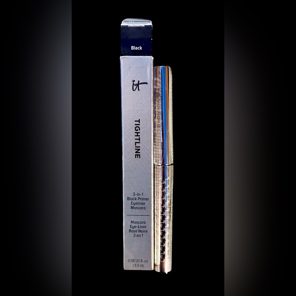 IT Cosmetics Tightline 3 in 1 Black Mascara full size Nib